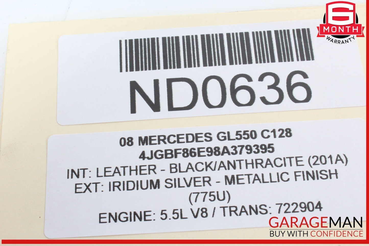 07-19 Mercedes X164 GL550 GL450 GL350 Rear 3rd Third Row Seat Motor OEM