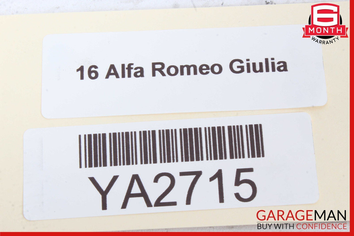 17-22 Alfa Romeo Giulia Auto Brake Pedal Assembly 2589520051 OEM