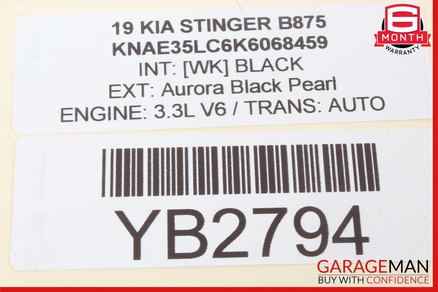 18-23 Kia Stinger Front Left Driver Side Door Lock Latch Actuator OEM