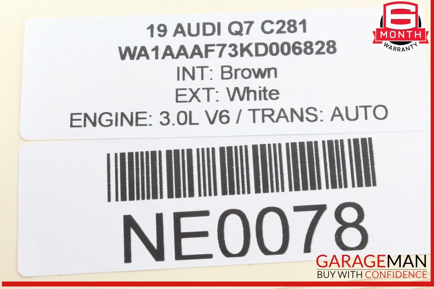 17-24 Audi Q7 Panoramic Sunroof Moonroof Control Module Unit 4M0907594G OEM