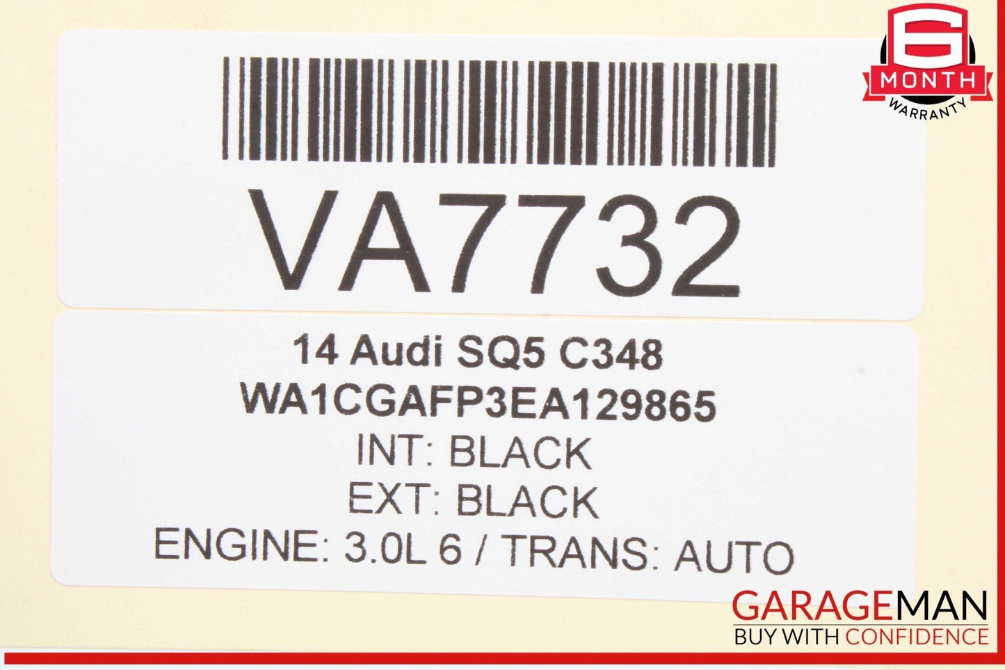 13-18 Audi SQ5 S4 S6 A6 Gas Pedal Accelerator Module 4H1723523 OEM