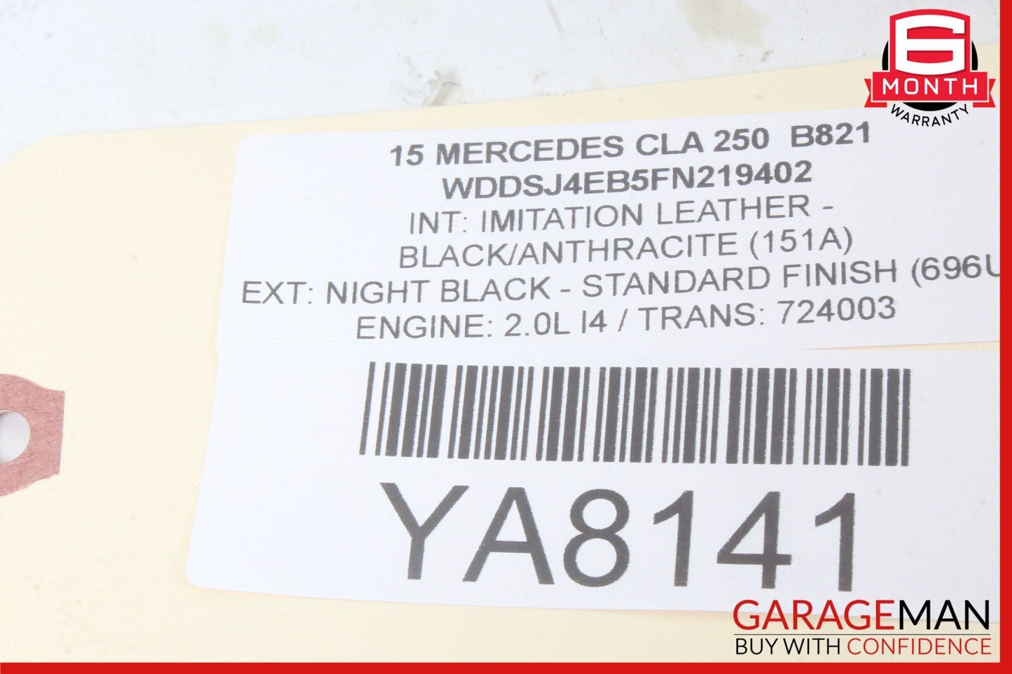 15-20 Mercedes W117 CLA250 Front Right Instrument Panel Cover 1178600302 OEM