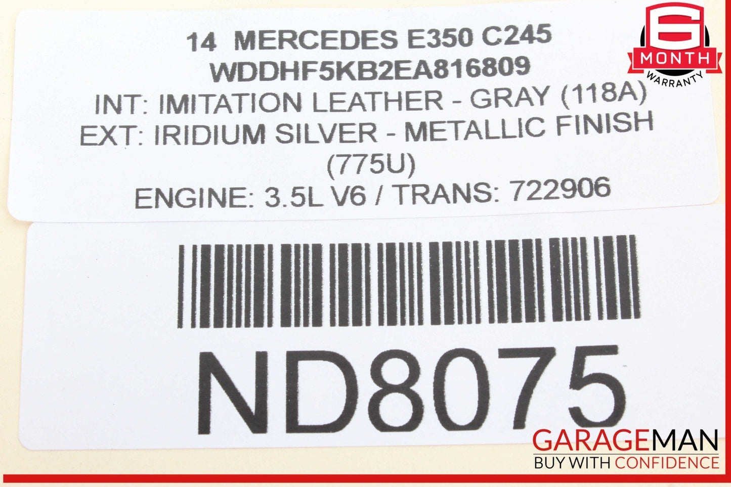 12-16 Mercedes W212 E350 C350 GLK350 ECU Engine Control Module Unit OEM