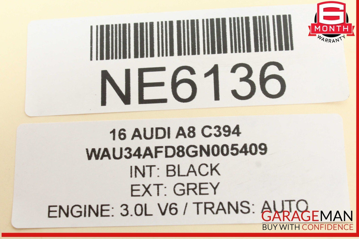 09-18 Audi A8 A6 A7 Rear Right or Left Side Lower Forward Control Arm 8K0501529L
