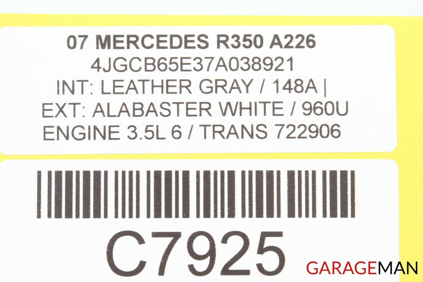 06-10 MERCEDES W251 R350 LEFT & RIGHT SIDE DOOR CORNER TWEETER SPEAKER SET OEM