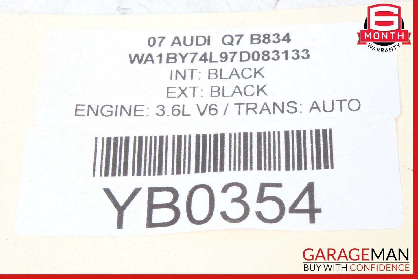 03-15 Audi Q7 Porsche Cayenne 955 957 Rear Left Lower Control Arm OEM