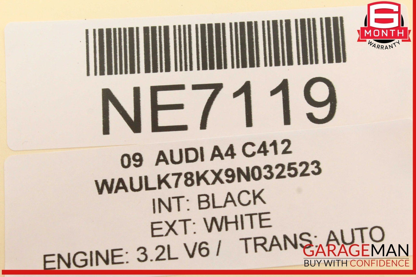 09-12 Audi A4 A5 S4 S5 Parking Aid Assist Control Module Unit 8K0919475D OEM