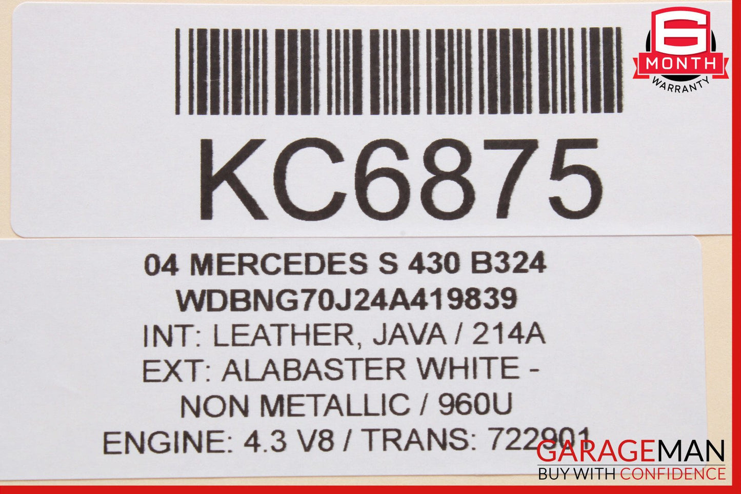 00-06 Mercedes S430 E320 E500 Hands Free Voice Communication Control Module Unit