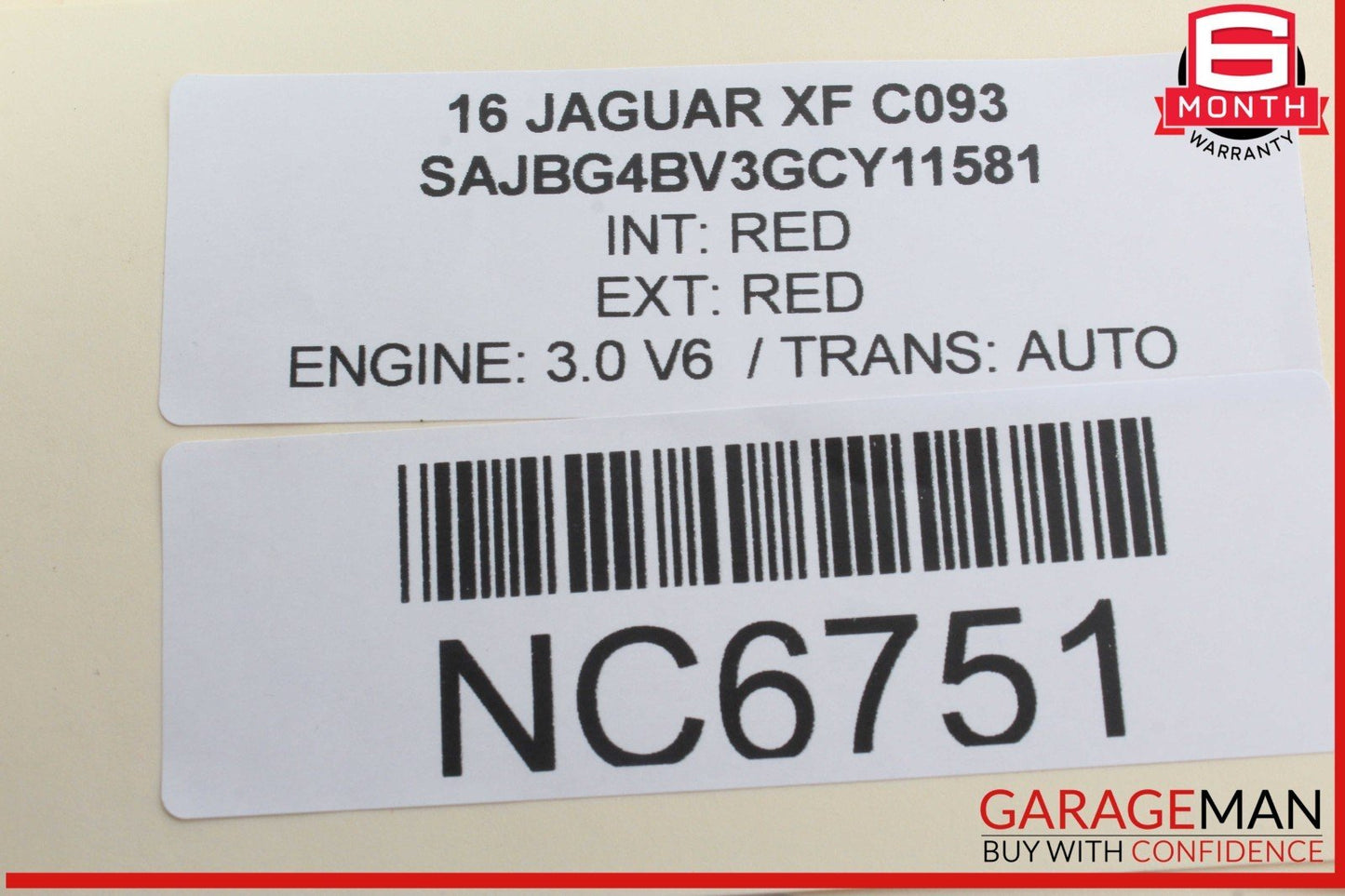16-20 Jaguar XF Front Left Driver Side Seat Adjustment Switch GX6314B566CAA OEM