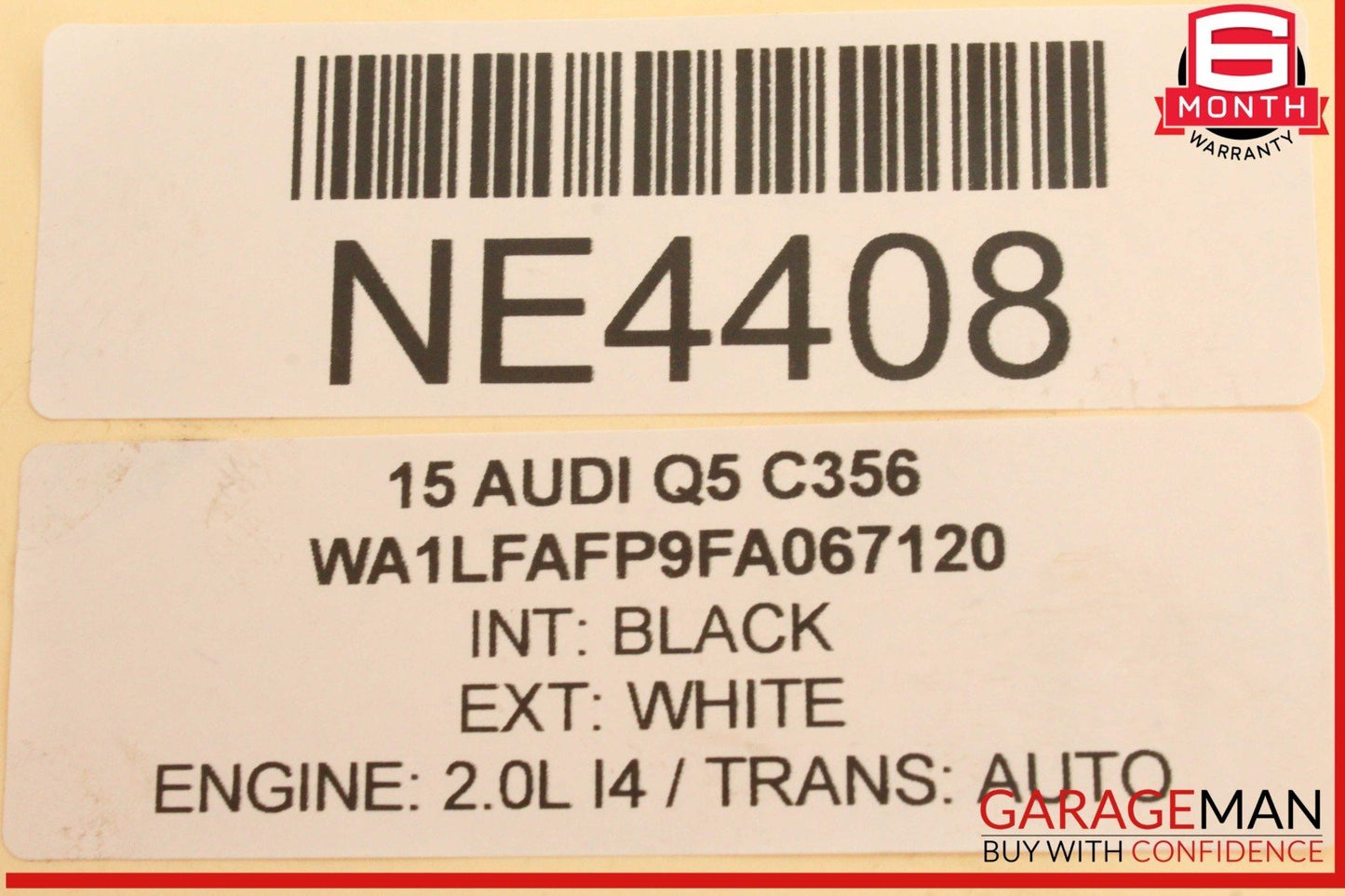 13-17 Audi Q5 SQ5 Rear Left or Rear Right Side CV Axle Shaft 8R0501203C OEM