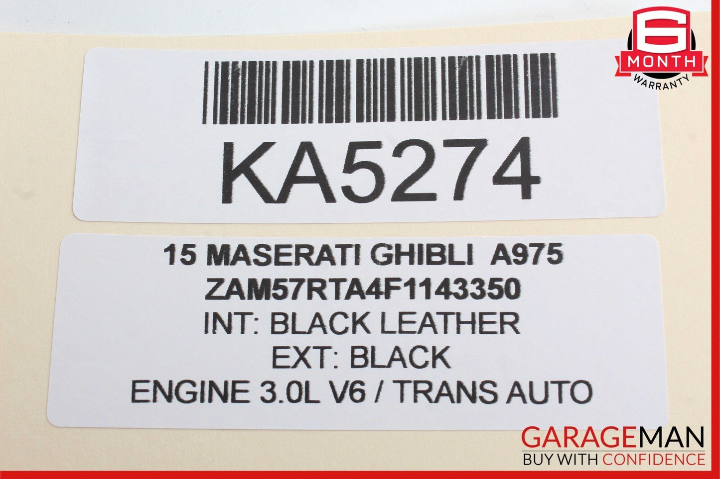 14-17 Maserati Ghibli Front Left Driver Side Dash A/C AC Air Vent Trim Panel OEM