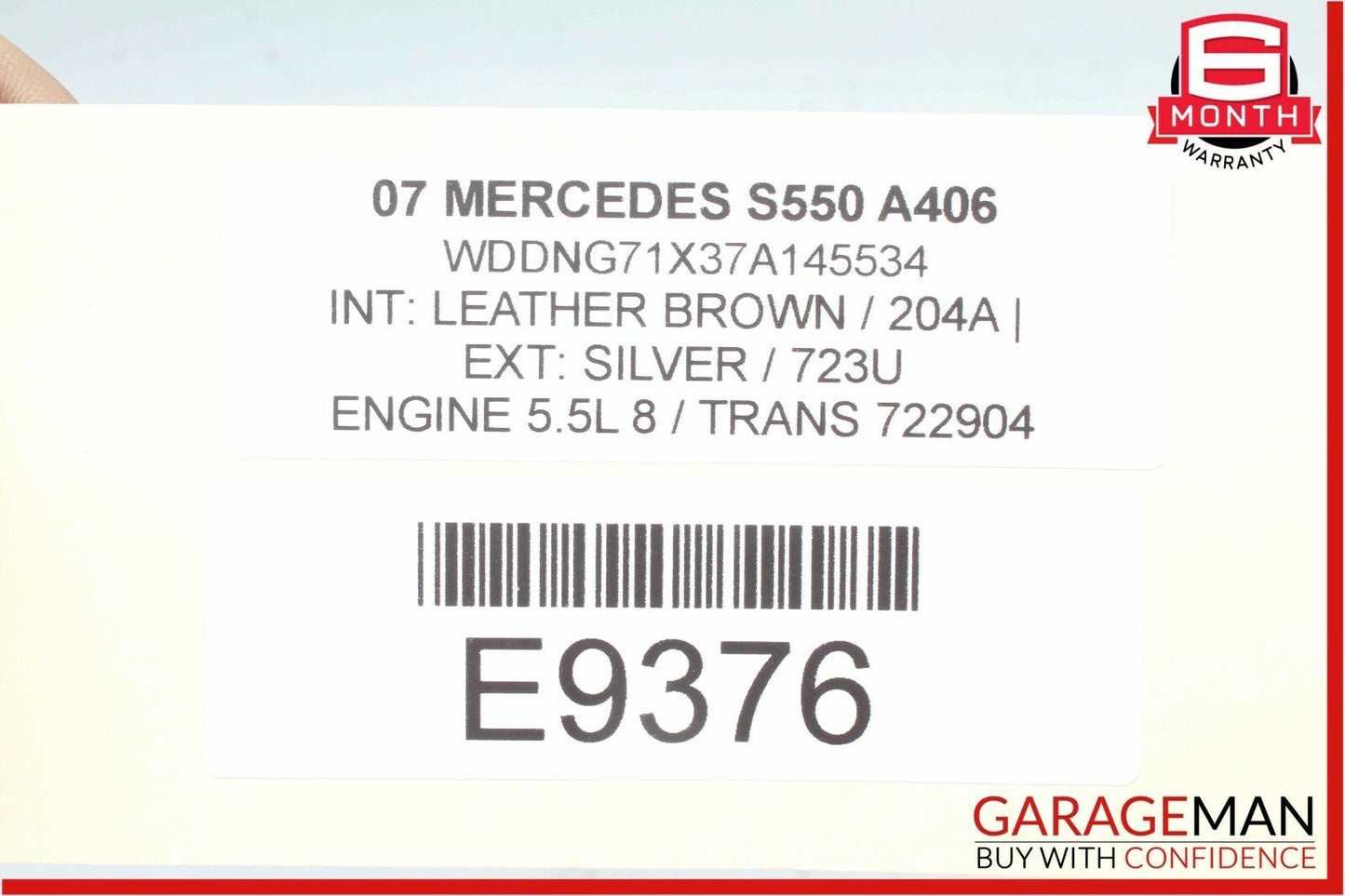 07-13 Mercedes W221 S550 S400 Front Right Side Dash AC A/C Air Vent Trim Black