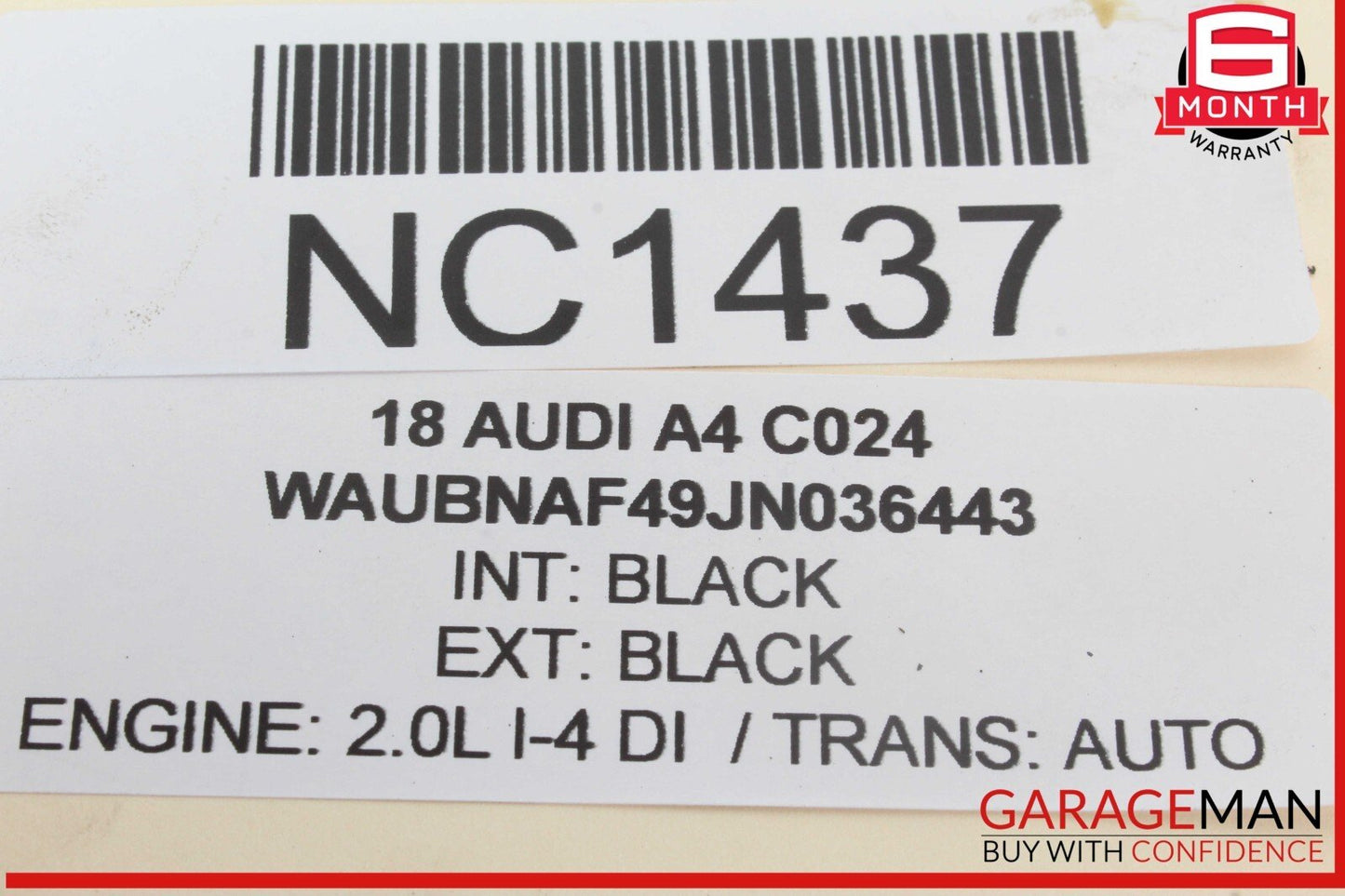 17-24 Audi A4 Rear Left Driver Side Lower Control Arm 8W0505311H OEM