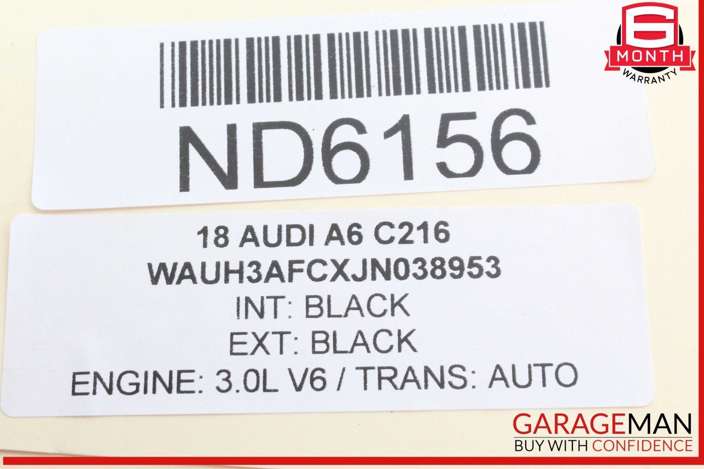 12-18 Audi A6 A7 Front Right Passenger Side Seat Occupant Sensor Control Module