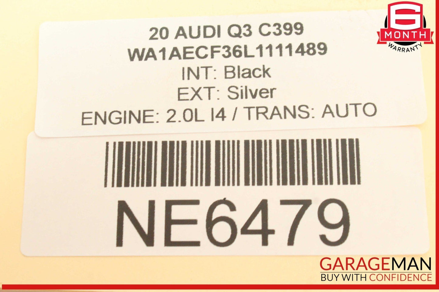 19-22 Audi Q3 Xenon Headlight Head Light Ballast Control Module 4K0941571B OEM