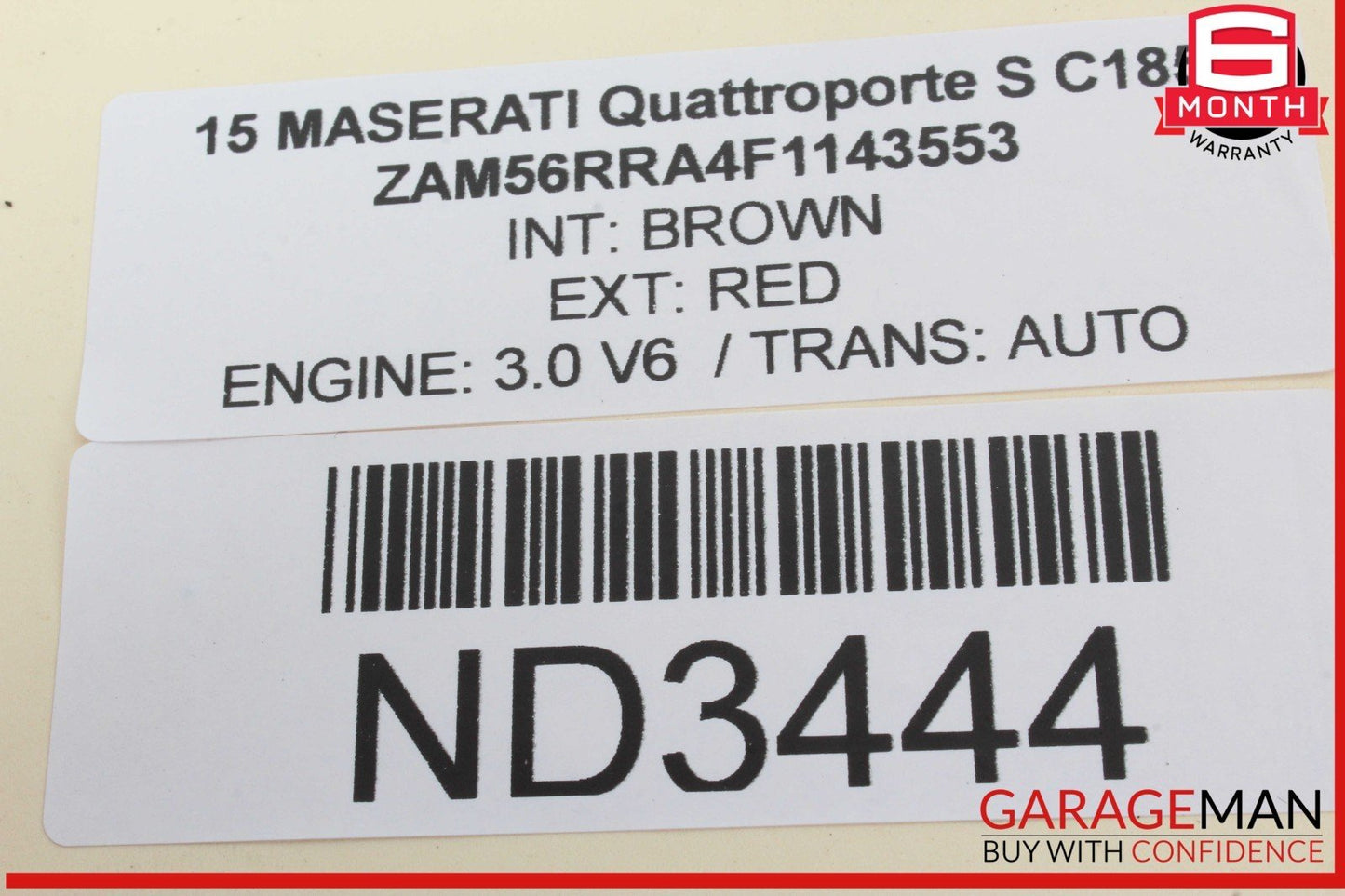 14-17 Maserati Quattroporte S Front Left Driver Side Door Lock Latch Actuator