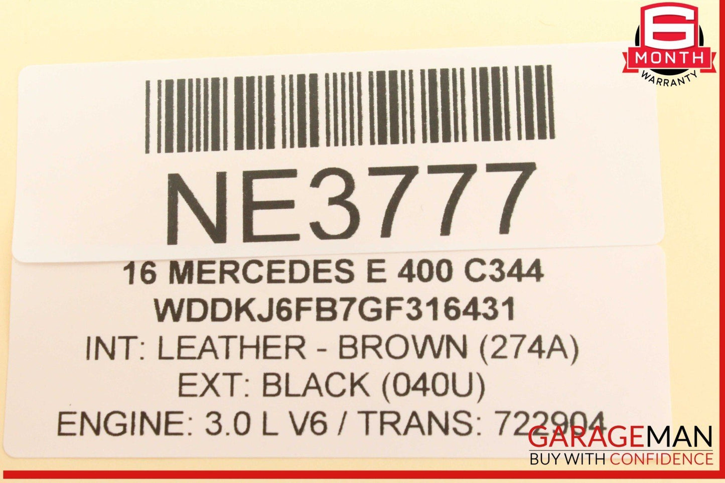 08-20 Mercedes W212 E400 C250 Headlight Fog Light Switch Control Module OEM