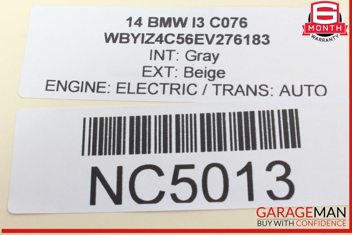 14-21 BMW i3 i3s I01 Hybrid Start Stop w/ Gear Shift Shifter Switch 9340290 OEM