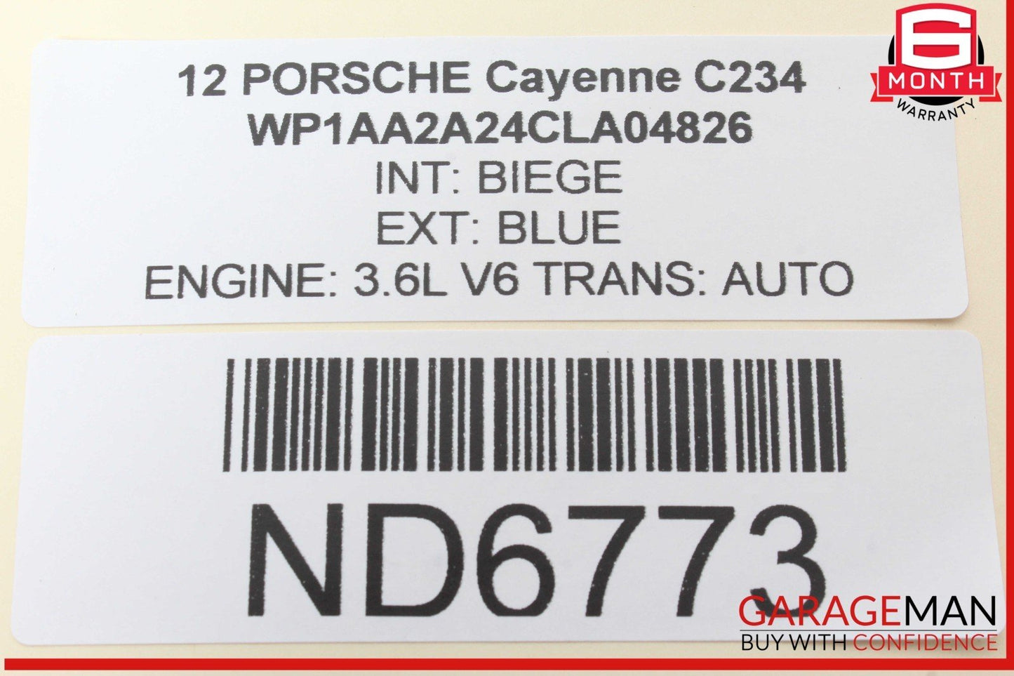 11-17 Porsche Cayenne 958 Front Left Driver Side Door Control Module OEM