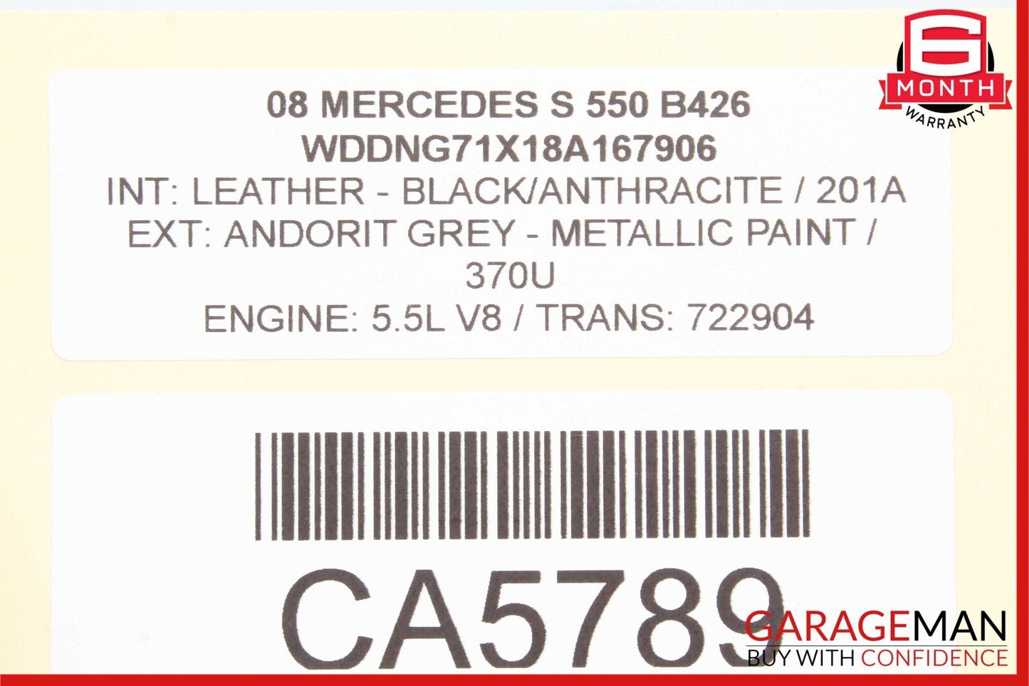 07-13 Mercedes W221 S350 S550 S63 Front Left Door Tweeter Speaker Cover Black