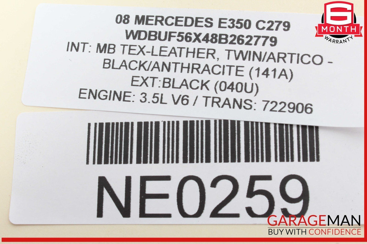 08-20 Mercedes W212 E350 E550 E400 Front Left Side Door Lock Latch Actuator OEM