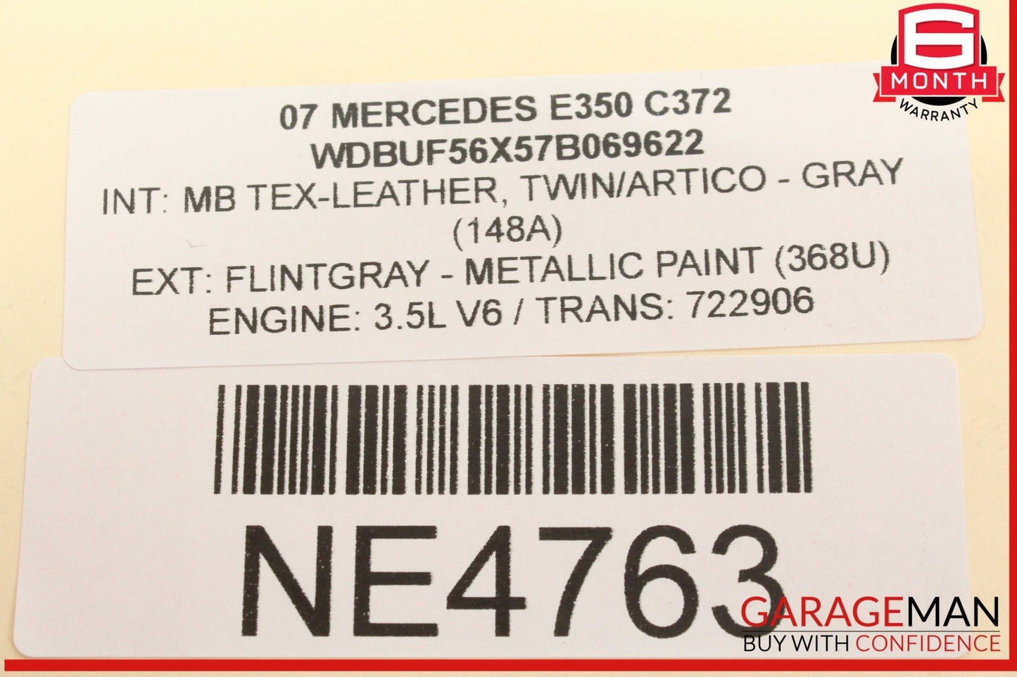 06-10 Mercedes W211 E350 CLS500 Fog Light Lamp Left Side 1698201556 OEM