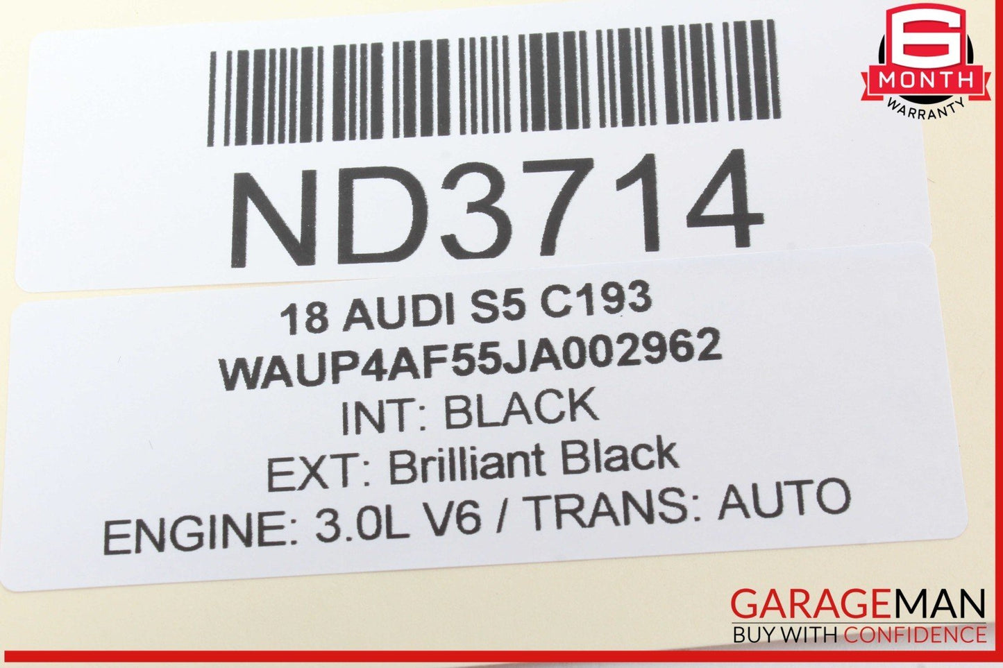18-24 Audi S5 RS5 Front Windshield Lane Change Assist Camera 8W6907217 OEM