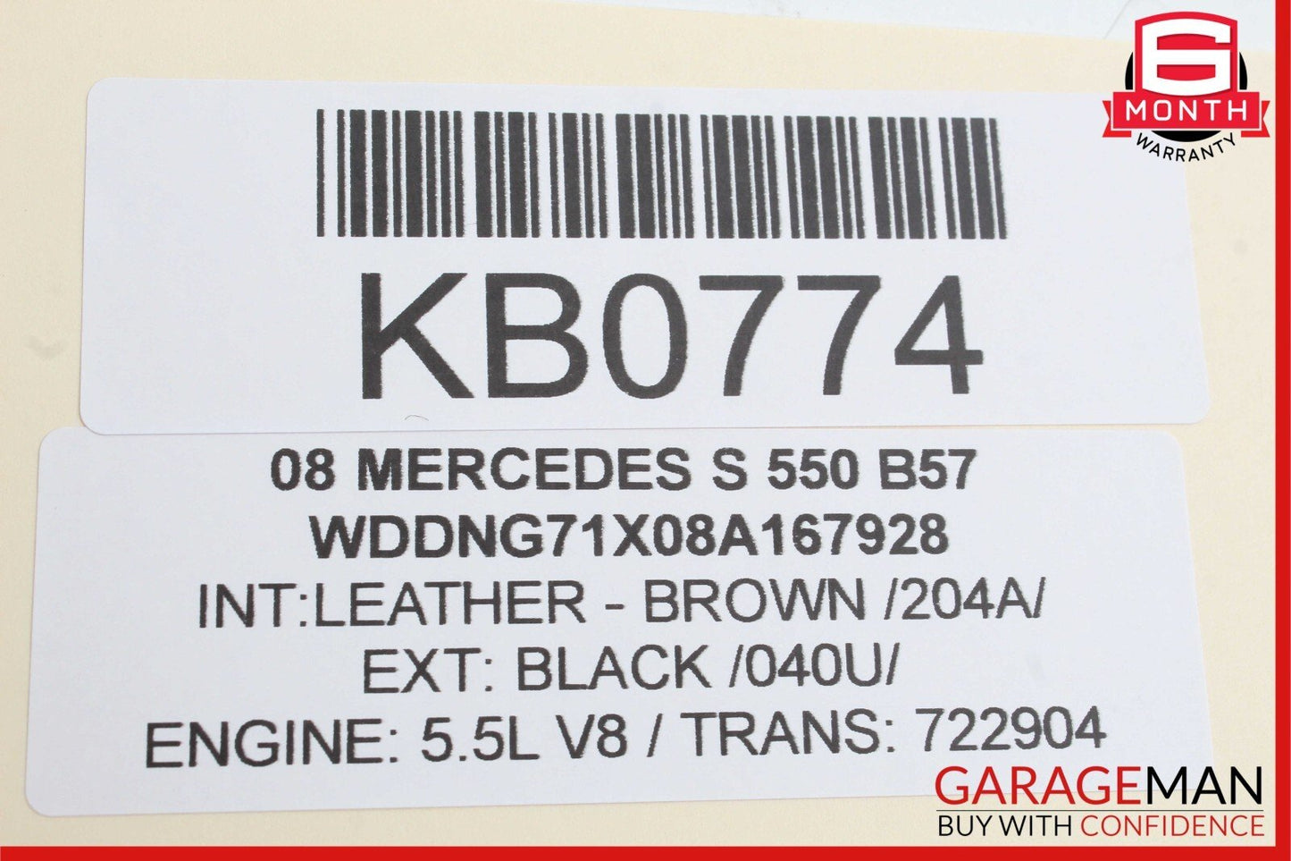 07-14 Mercedes W221 S550 CL600 Electronic Parking Button Switch Control Module