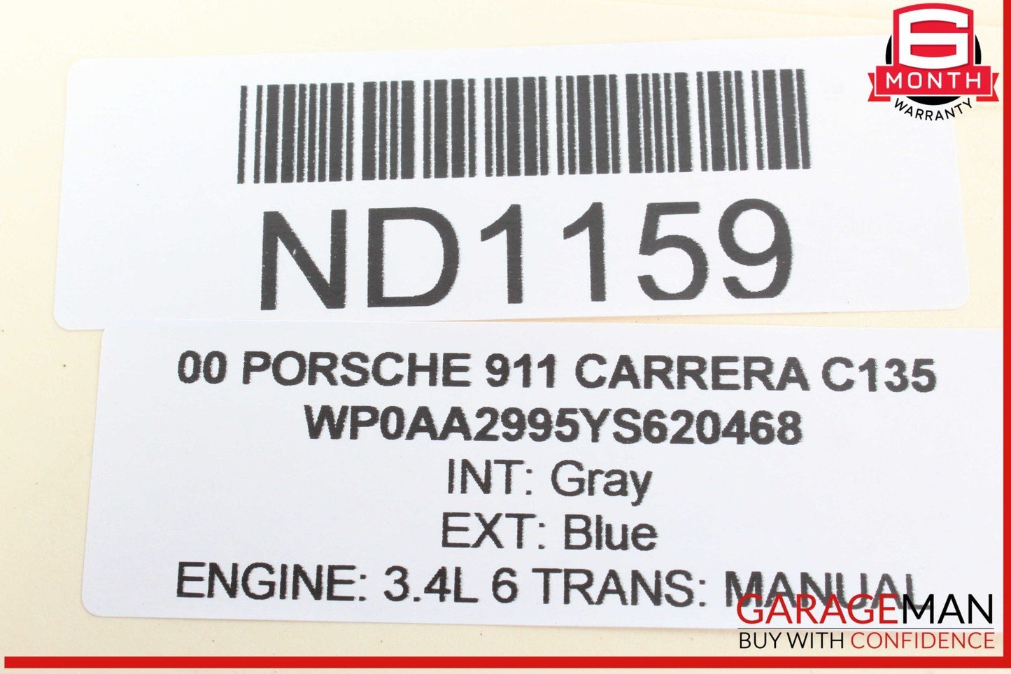 97-05 Porsche Carrera 911 Boxster 986 Rear or Front Suspension Lower Control Arm