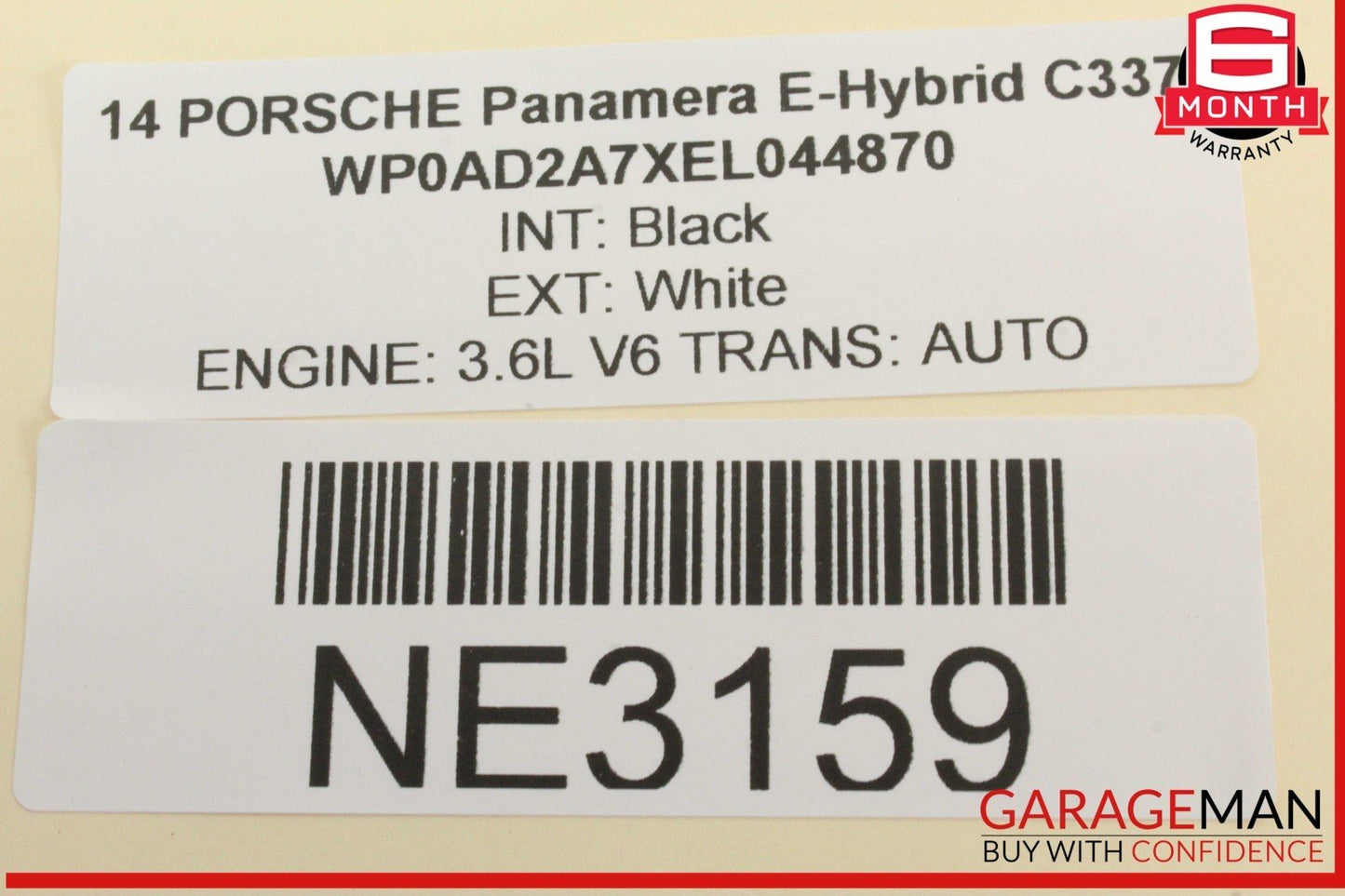 Porsche Unknown 97061353308 / 970 613 533 08