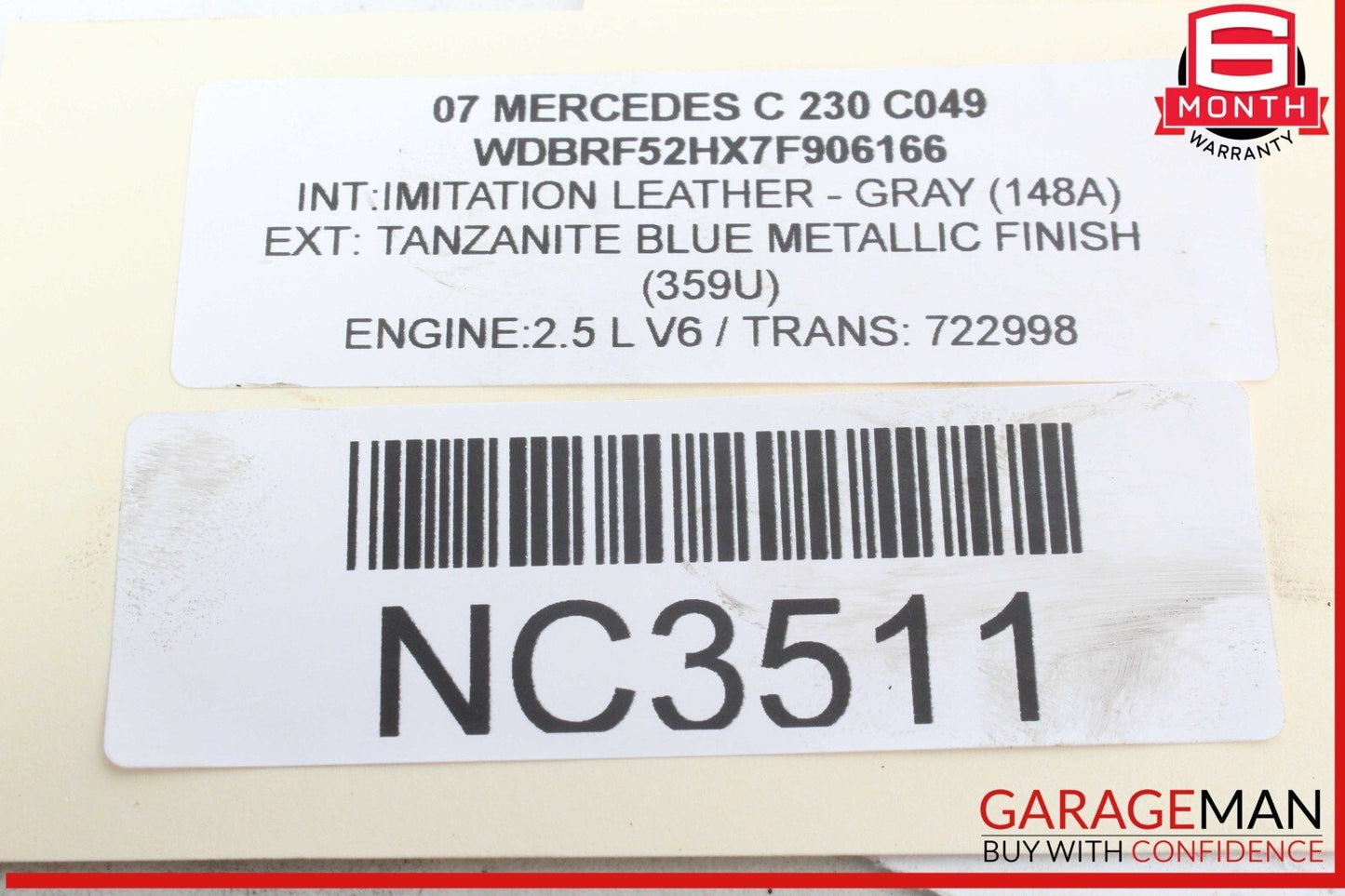 05-13 Mercedes W203 C230 Oil Filter Cooler Housing 2721800210 OEM