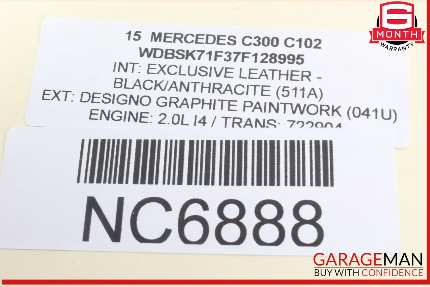 15-20 Mercedes W205 C300 GLC43 C63 AMG SAM Signal Lamp Control Module OEM