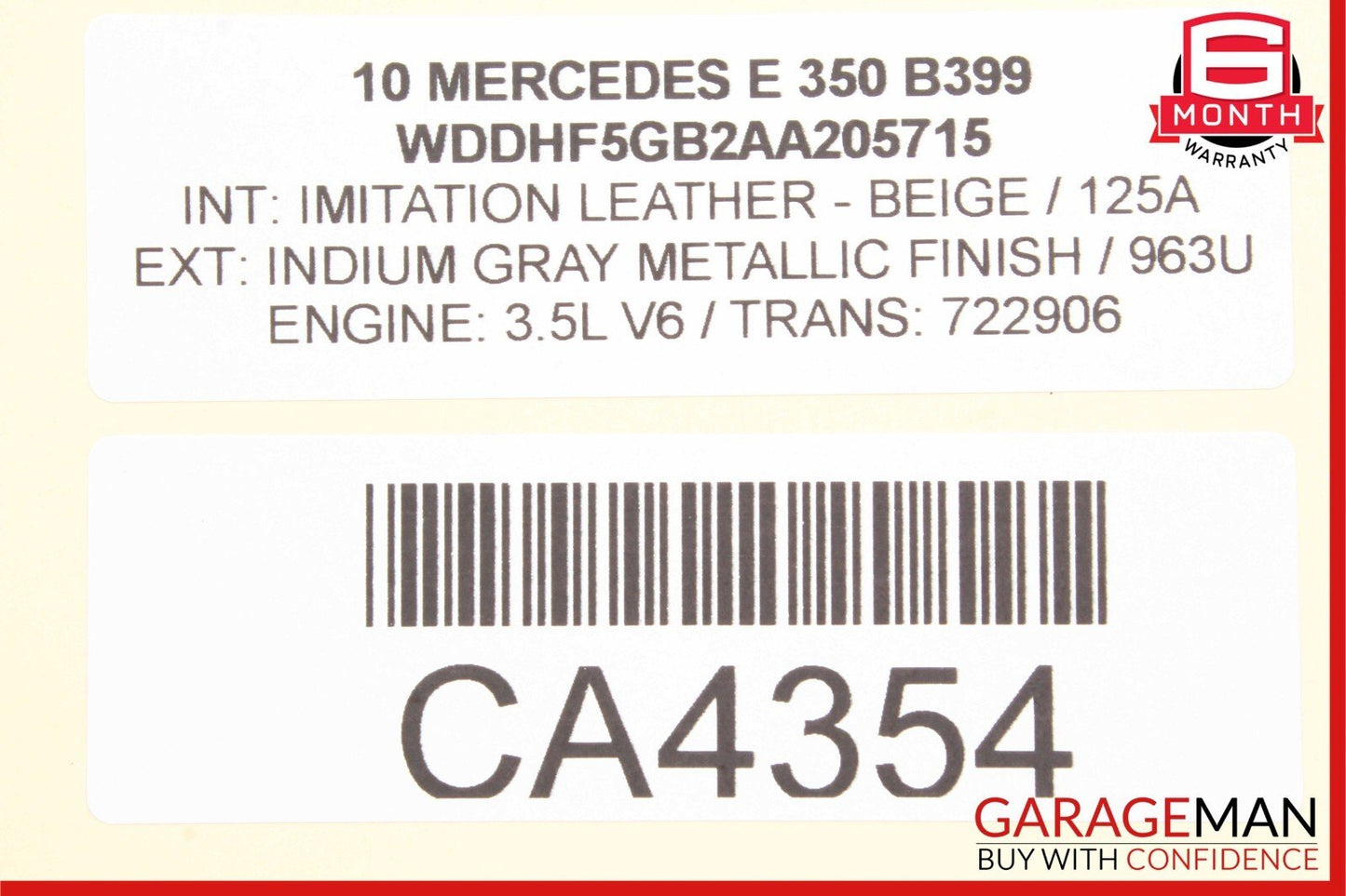10-13 Mercedes W212 E250 E350 Front Left Dashboard Dash AC A/C Air Vent Grille