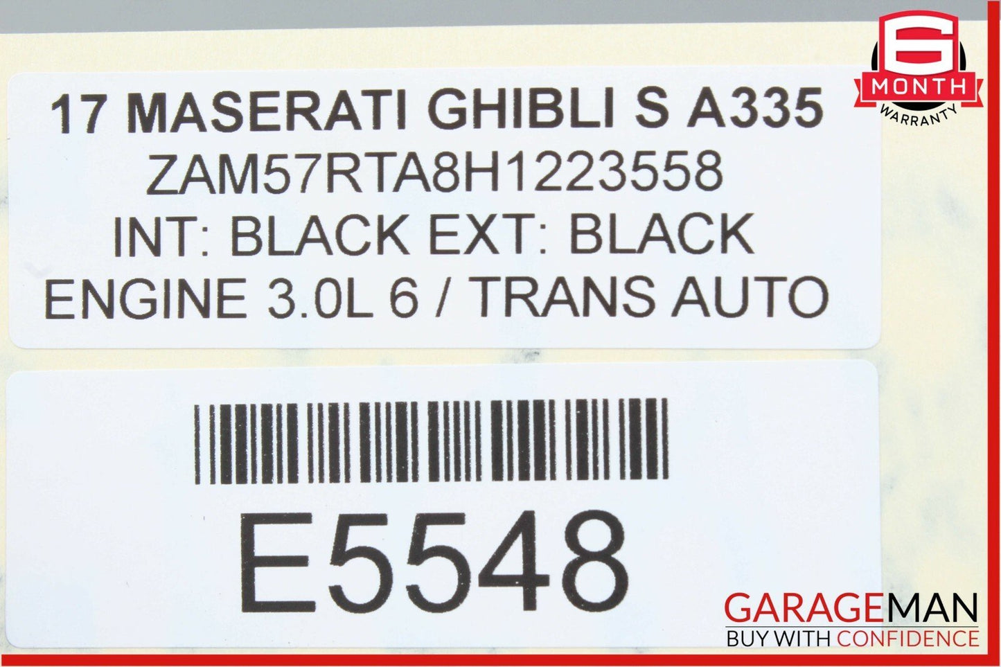 14-17 Maserati Ghibli S Q4 Auto Trans Automatic Transmission Assembly OEM 20k