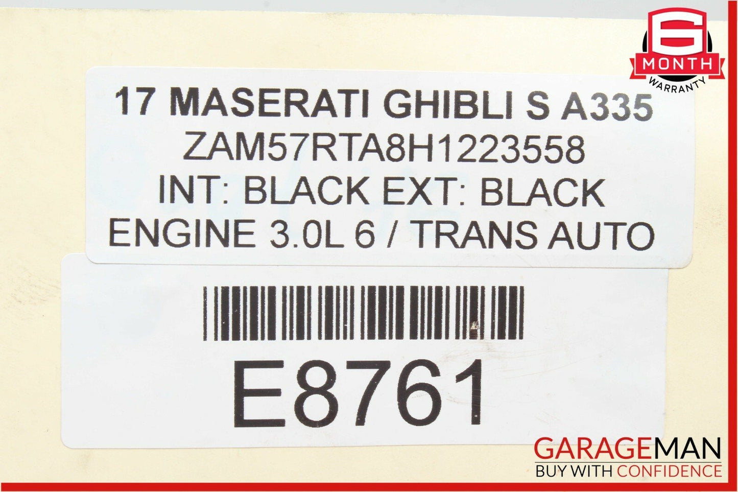 14-17 Maserati Ghibli Front Right Engine Motor Mount Support Bracket Holder
