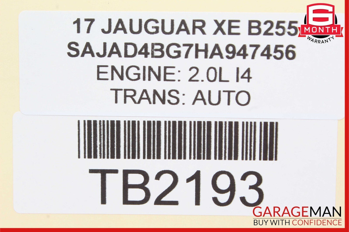 17-19 Jaguar XE 2.0 Stereo Audio Amplifier Module GX73-19C164RE OEM