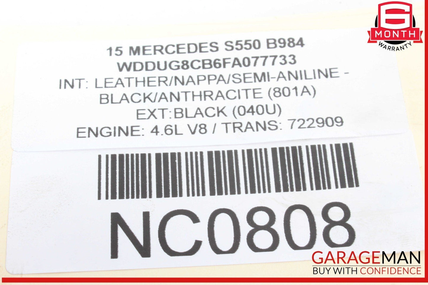 11-20 Mercedes W222 S550 GL450 SL550 M278 High Pressure Fuel Pump Line Set