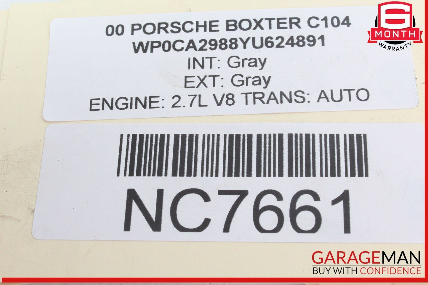 00-04 Porsche Boxster 986 ABS Anti-Lock Hydraulic Brake Pump 98635575527 OEM