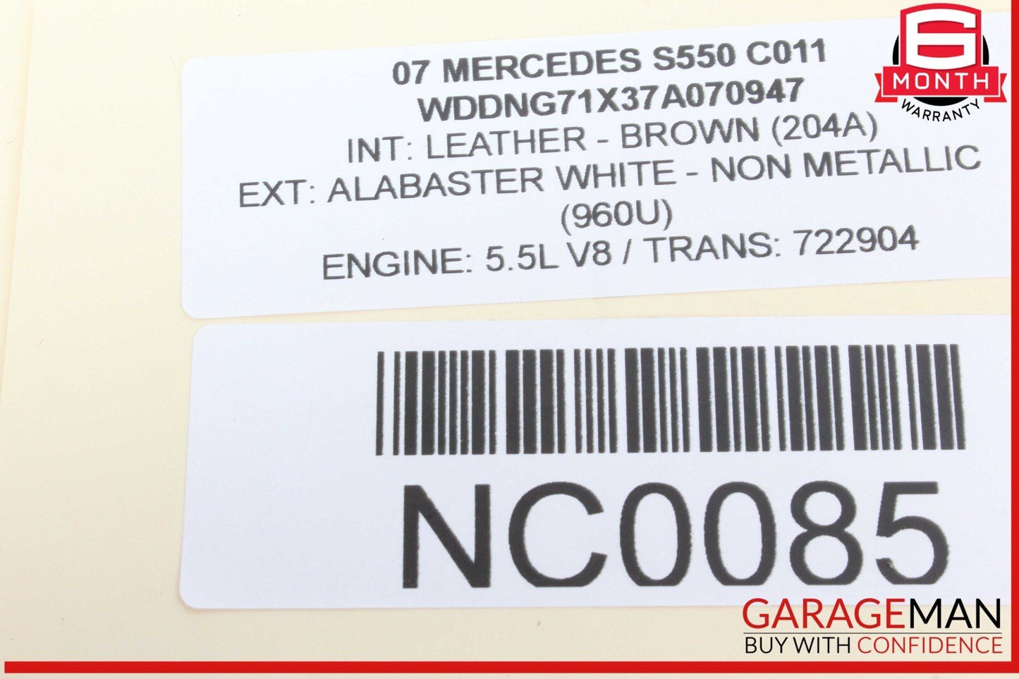 07-09 Mercedes W221 S550 Instrument Cluster Speedometer Odometer OEM