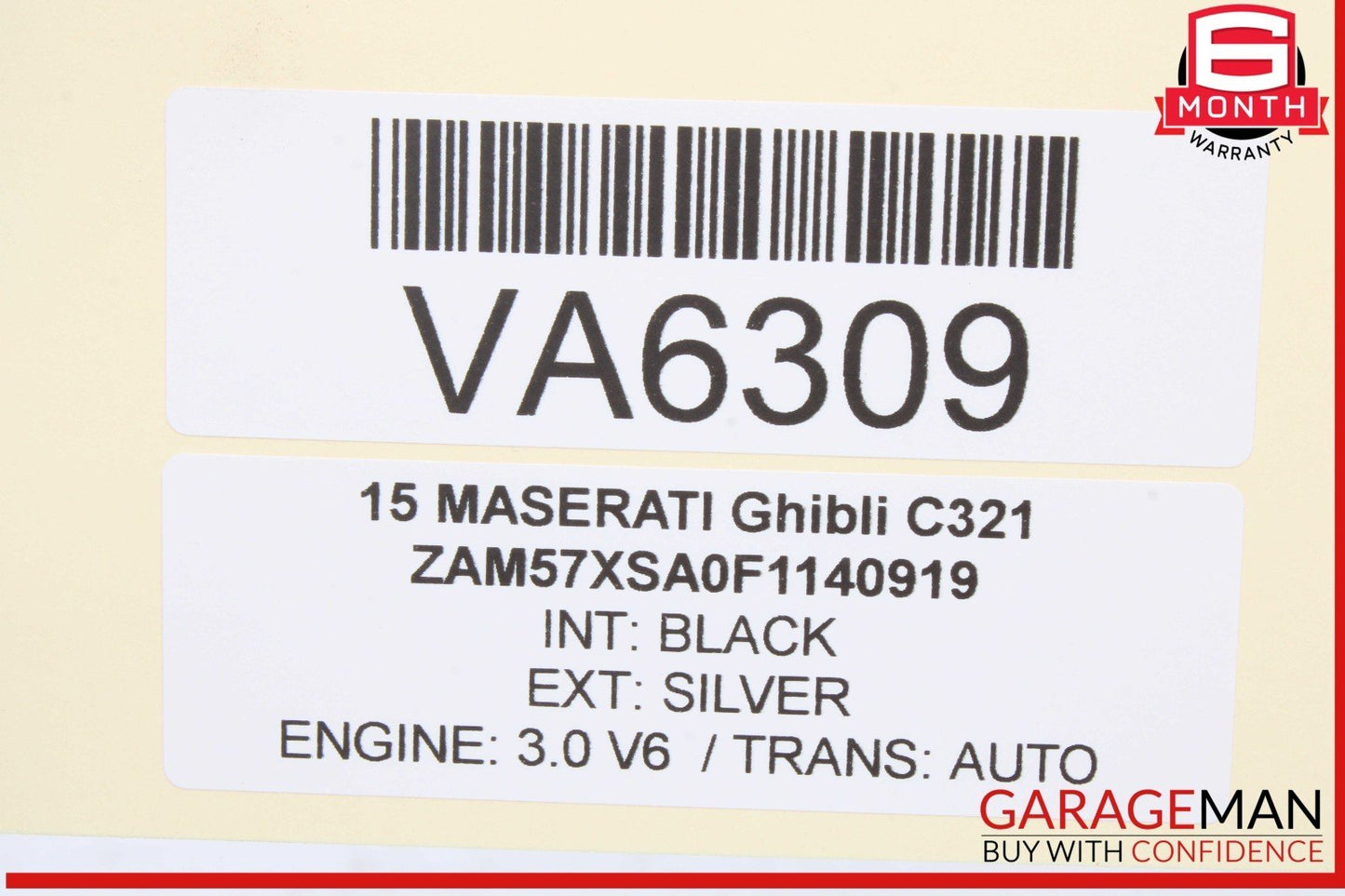 14-17 Maserati Ghibli Front or Rear Right Side Door Window Regulator Motor OEM