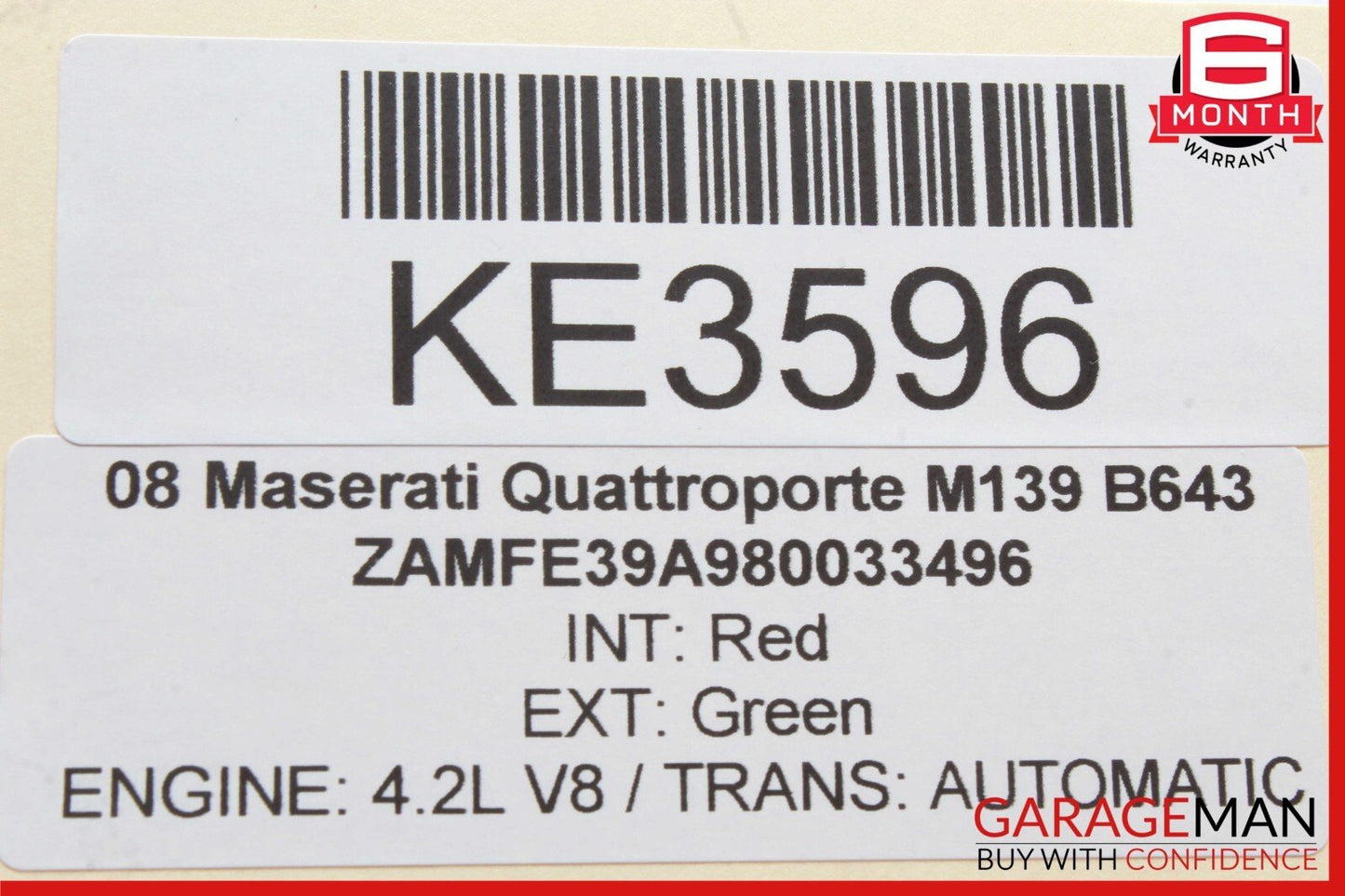 03-13 Maserati Quattroporte M139 Power Steering Chassis Control Module Unit OEM