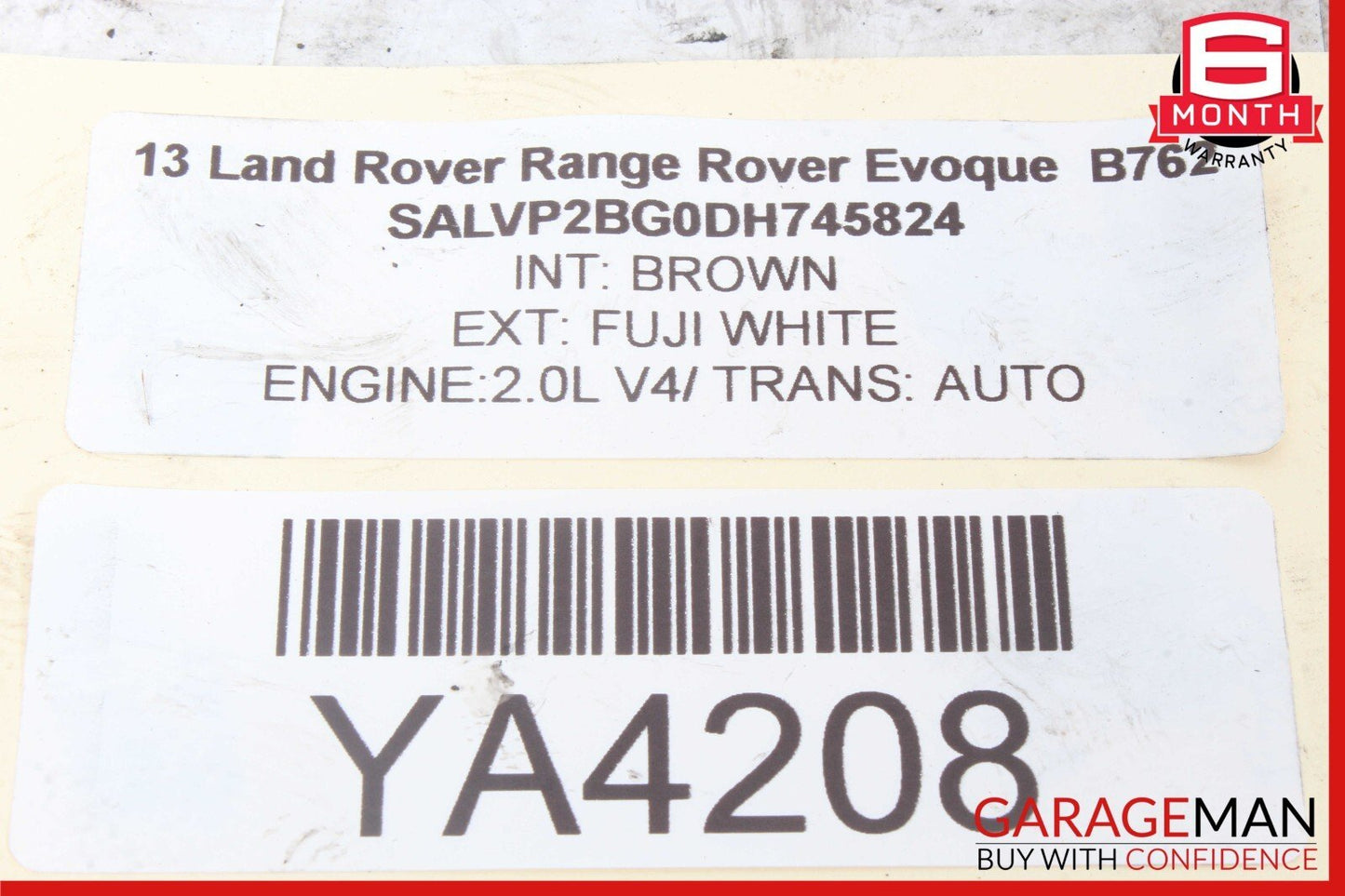 12-15 Land Range Rover Evoque AC A/C Air Conditioning Compressor Pump OEM