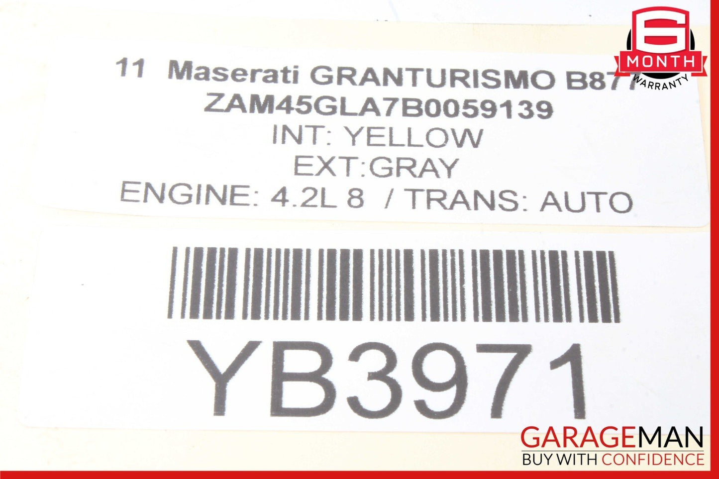 03-10 Maserati GranTurismo Front Left Lower Control Arm 3206581 OEM