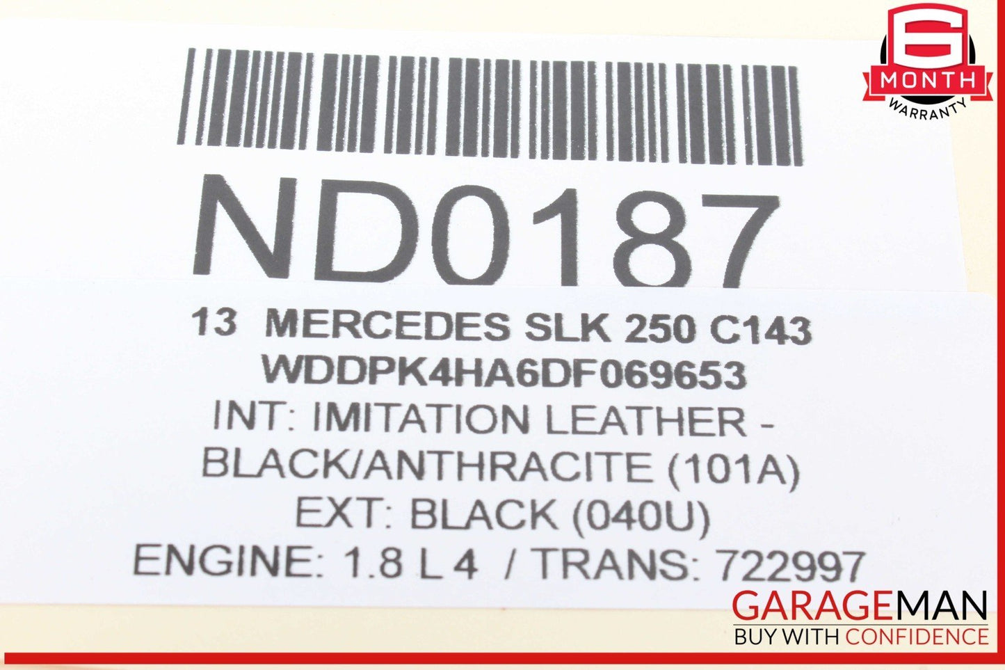 08-18 Mercedes R172 SLK250 C300 CLS550 Front Left Side Door Control Module OEM