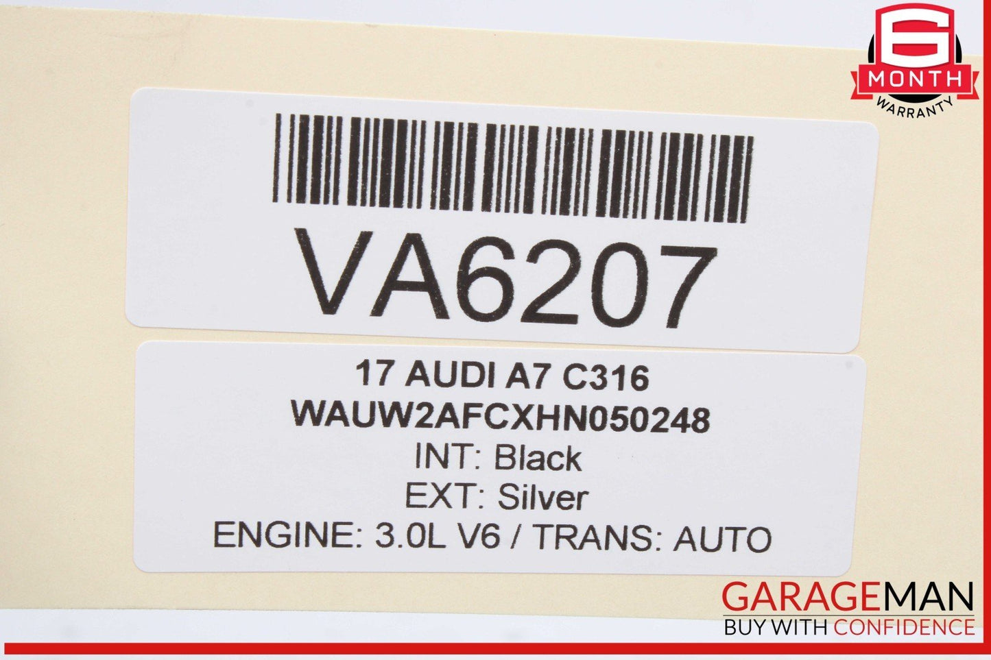 12-18 Audi A7 SQ5 Rear Left Driver Side Window Regulator Motor 8K0959802B