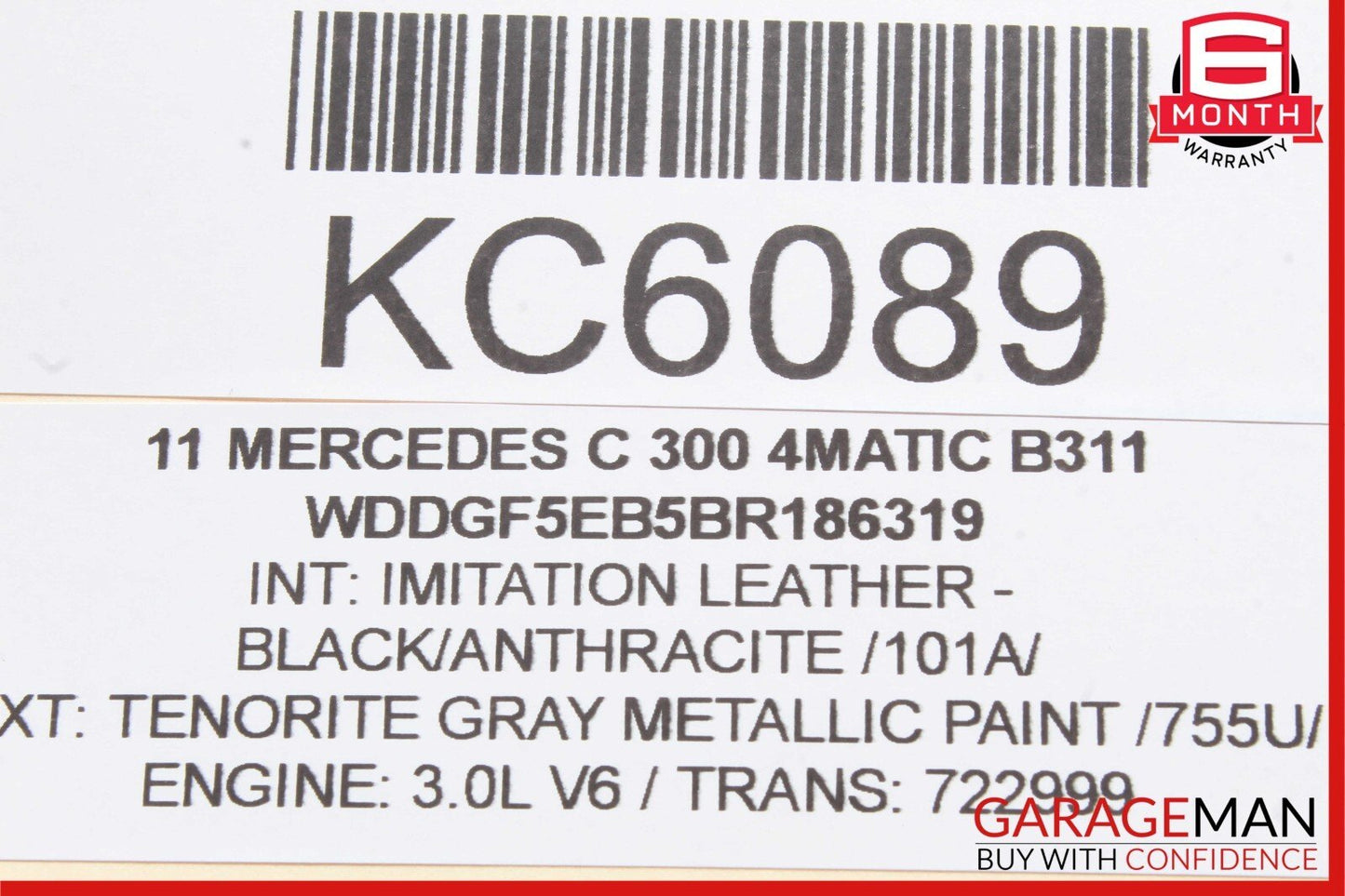08-15 Mercedes W204 C350 4MATIC Headlight Fog Light Switch Control Module OEM