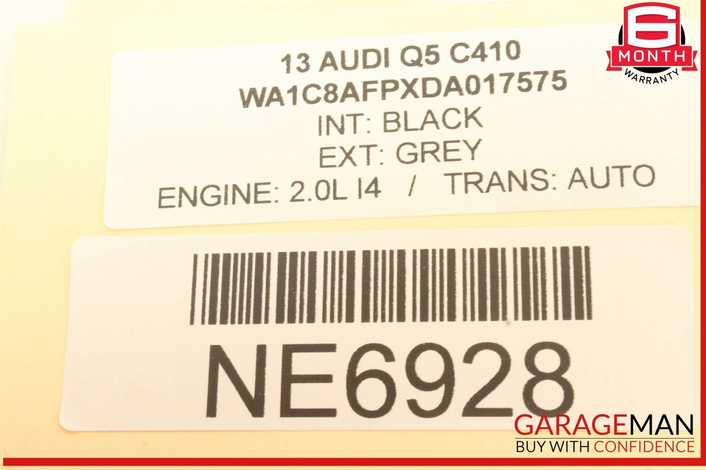 13-17 Audi Q5 SQ5 A5 Rear Right Side Blind Spot Radar Sensor Module 8T0907566B