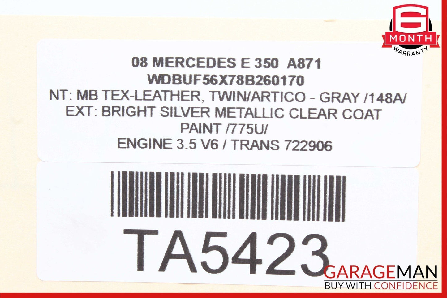 03-09 Mercedes W211 E350 E550 E320 Front Left Side Door Control Module Unit