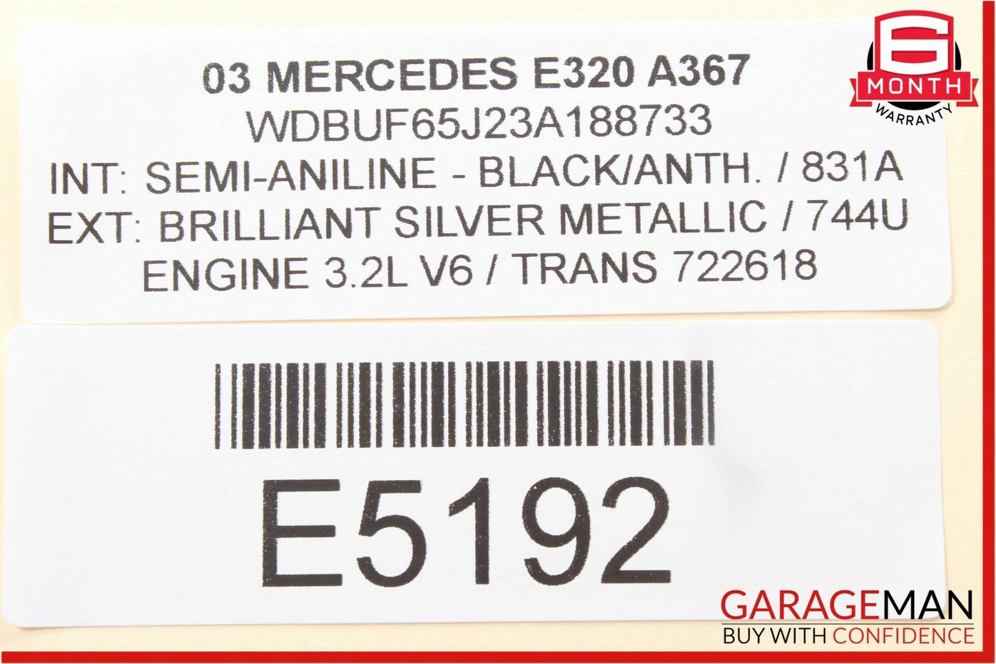 03-06 Mercedes W211 E500 E320 Communication Voice Control Module 2118203085 OEM