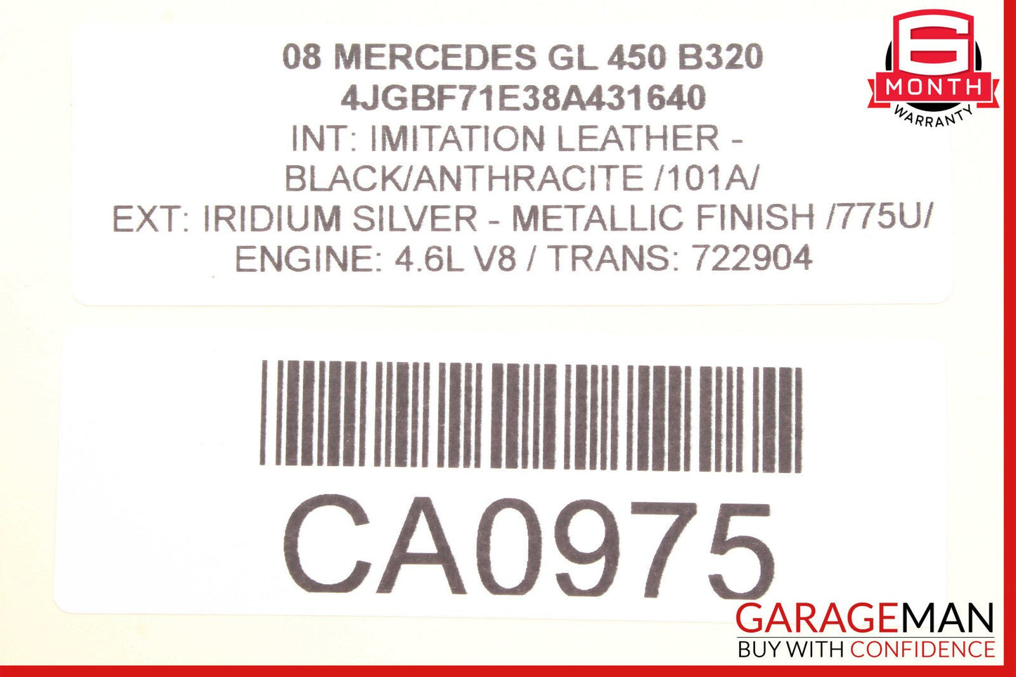 06-12 Mercedes GL350 ML550 GL450 Front Right Door Audio Tweeter Speaker Brown